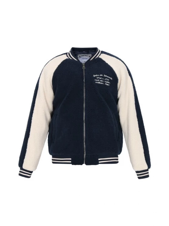 Foto van product DreiMaster Vintage Tussenjas marine / wit