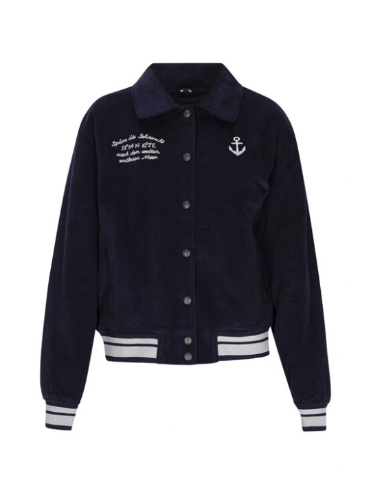 Foto van product DreiMaster Vintage Tussenjas navy / wit