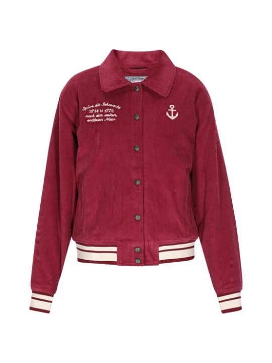 Foto van product DreiMaster Vintage Tussenjas rood / wit