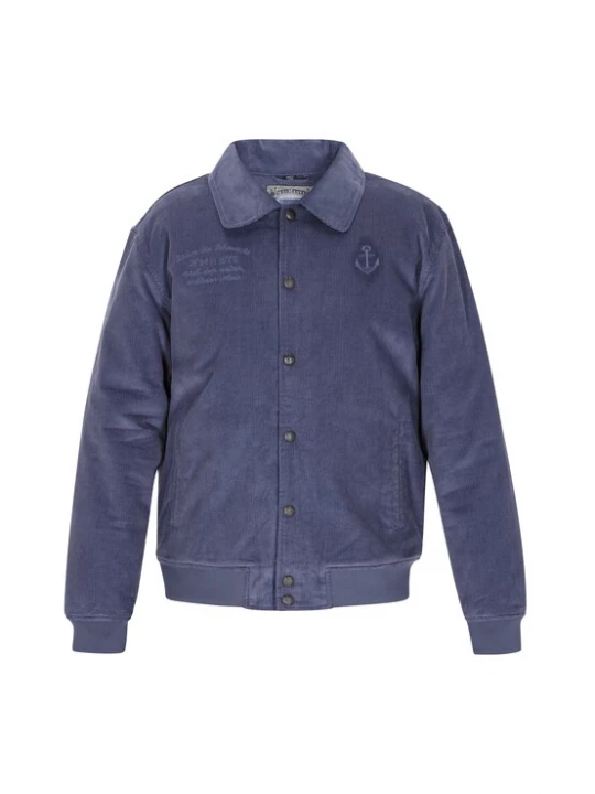 Foto van product DreiMaster Vintage Tussenjas turquoise / blauw denim