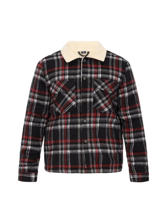 Foto van product DreiMaster Vintage Tussenjas 'Vintage' grijs / rood / zwart / wit