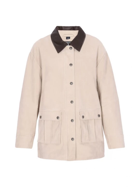Foto van product DreiMaster Vintage Tussenjas zwart / offwhite