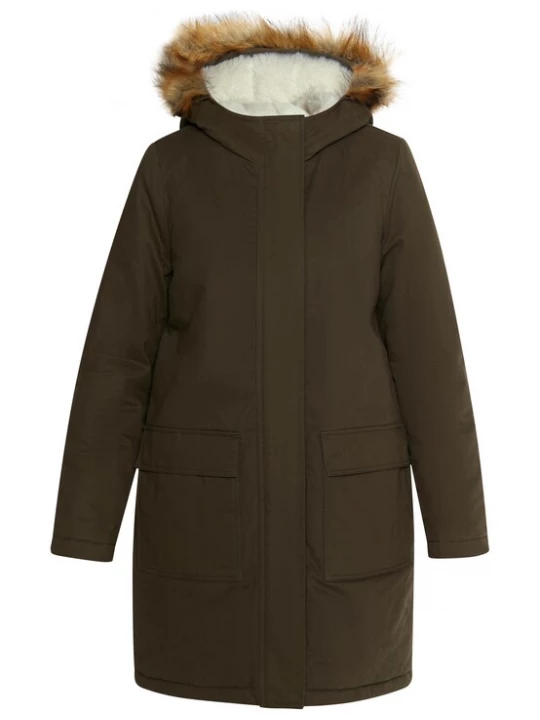 Foto van product DreiMaster Vintage Wintermantel olijfgroen