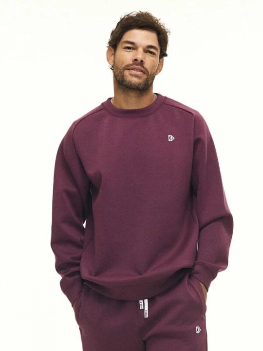 Foto van product DRILLS Apparel Sweatshirt 'RECREATION Scuba' wijnrood