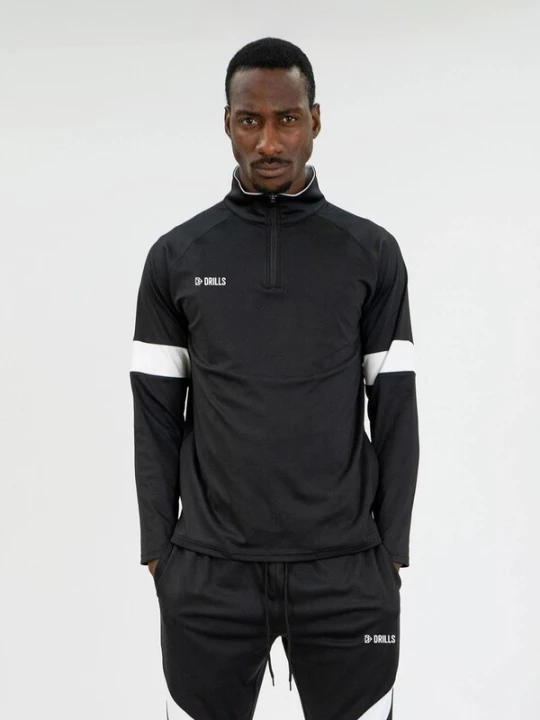 Foto van product DRILLS Apparel Trainingsjack 'RECREATION' zwart