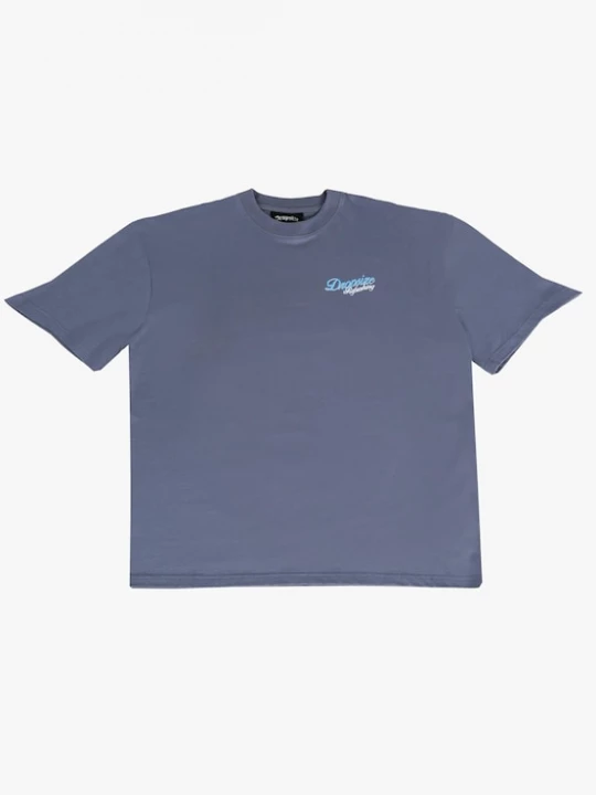 Foto van product Dropsize Shirt azuur / geel / donkergrijs / wit