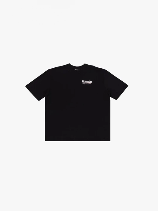 Foto van product Dropsize Shirt bloedrood / zwart / wit