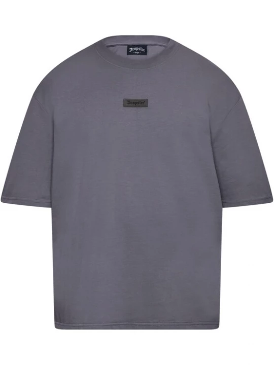 Foto van product Dropsize Shirt donkergrijs / zwart