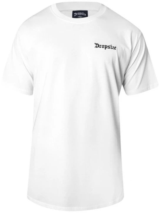 Foto van product Dropsize Shirt 'Embo' zwart / wit