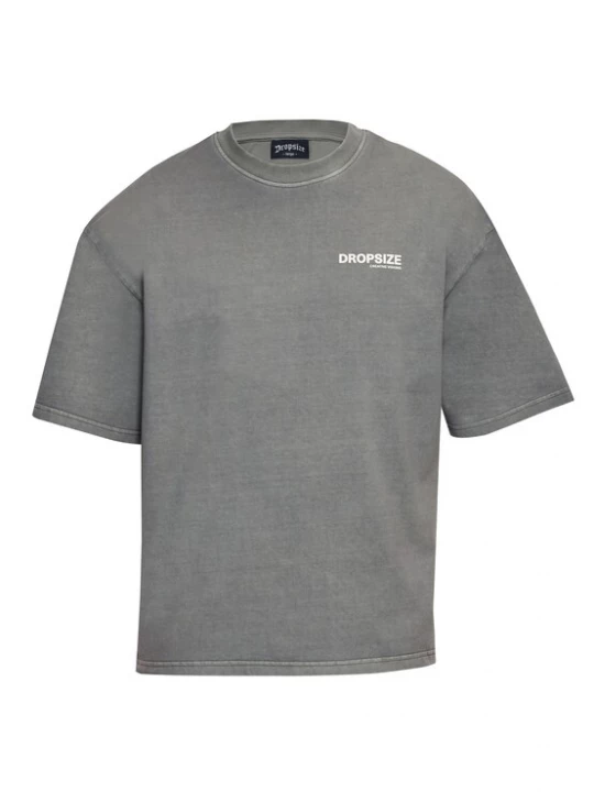 Foto van product Dropsize Shirt grijs / wit