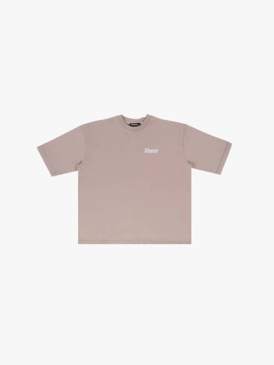 Foto van product Dropsize Shirt kastanjebruin / wit