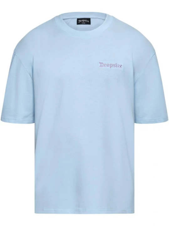 Foto van product Dropsize Shirt lichtblauw / lila