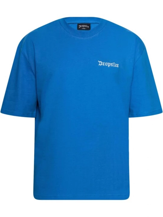 Foto van product Dropsize Shirt royal blue / koningsblauw / wit