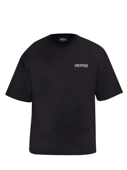 Foto van product Dropsize Shirt smoky blue / lavendel / zwart / wit