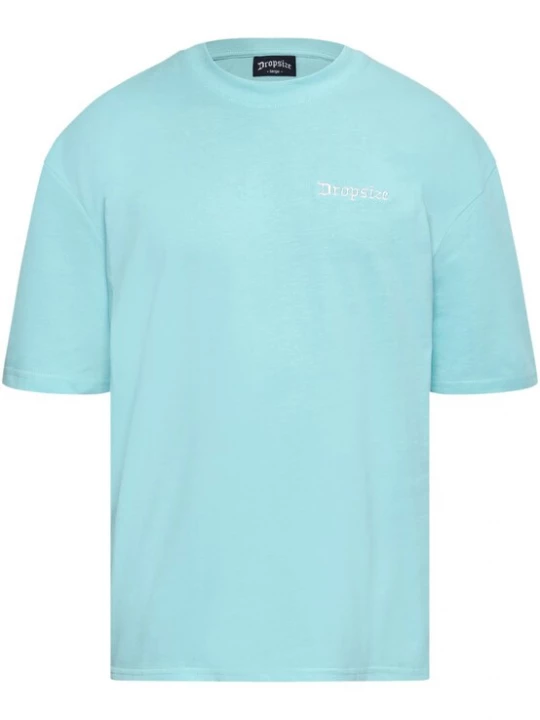 Foto van product Dropsize Shirt turquoise / wit
