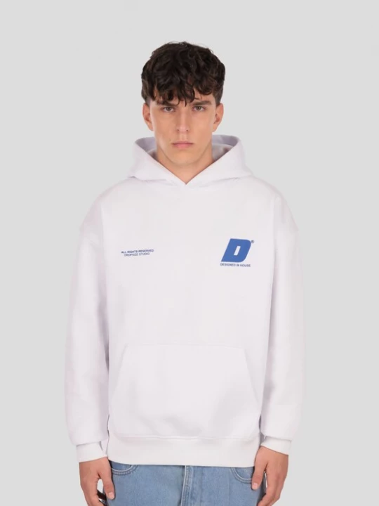 Foto van product Dropsize Sweatshirt blauw / wit