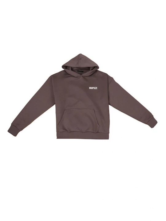 Foto van product Dropsize Sweatshirt bruin / wit