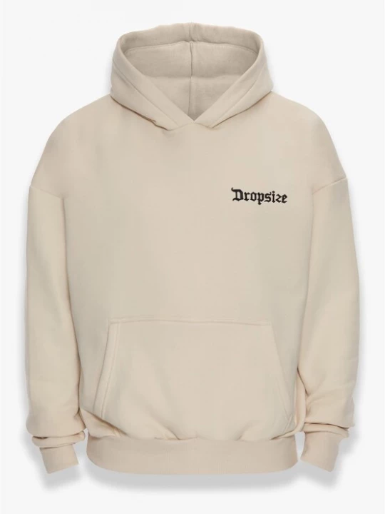 Foto van product Dropsize Sweatshirt 'Embo' lichtbeige