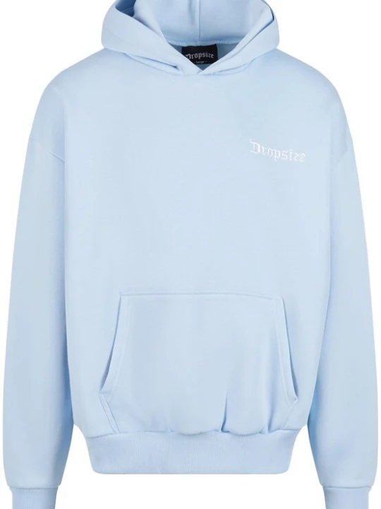 Foto van product Dropsize Sweatshirt 'Embo' lichtblauw / wit