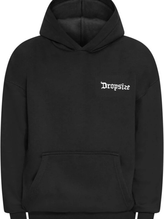 Foto van product Dropsize Sweatshirt 'Fear Death' zwart / wit
