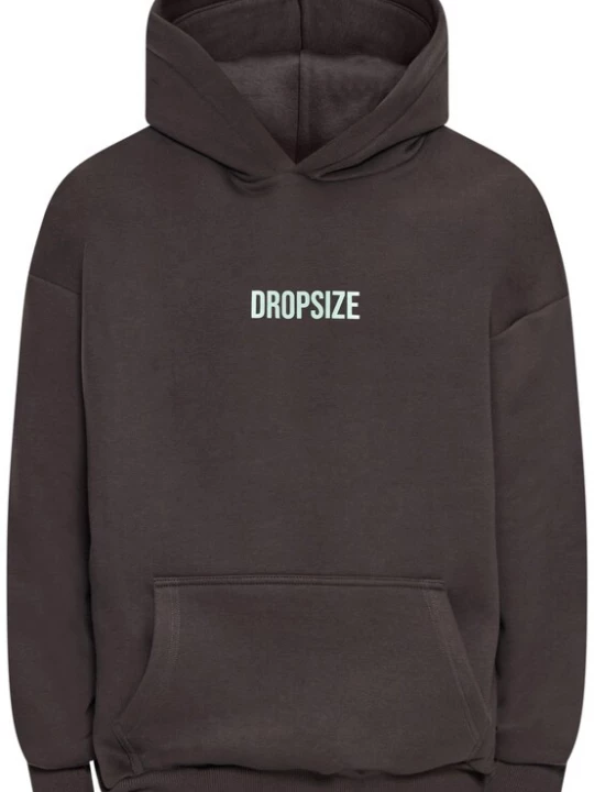 Foto van product Dropsize Sweatshirt hemelsblauw / chocoladebruin / kreeft