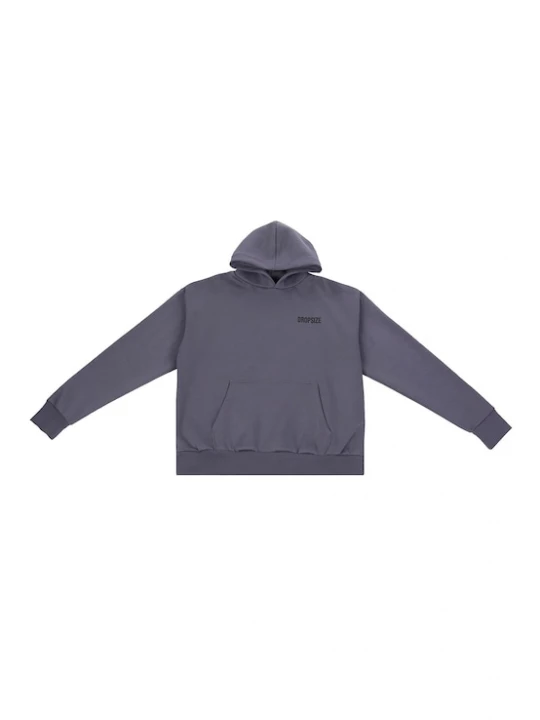 Foto van product Dropsize Sweatshirt 'Hustle Club' basaltgrijs / zwart