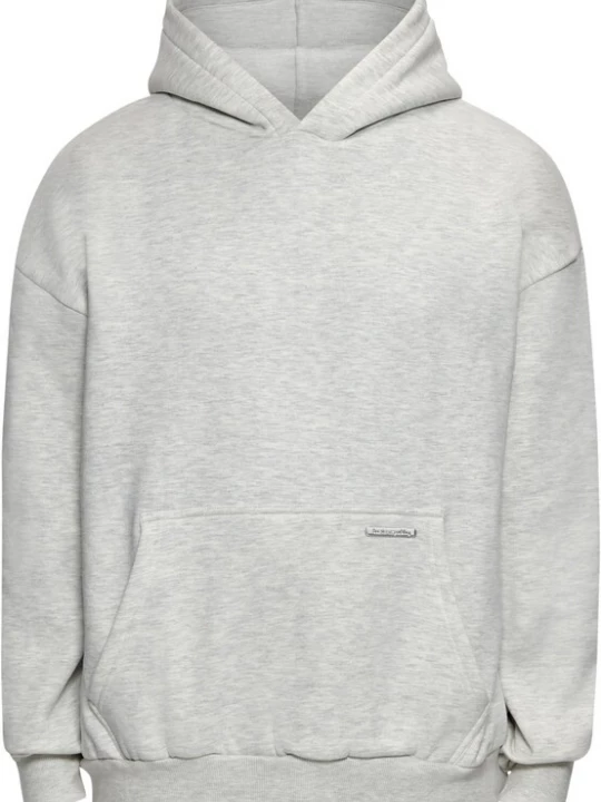Foto van product Dropsize Sweatshirt lichtgrijs / wit