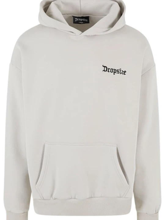Foto van product Dropsize Sweatshirt lichtgrijs / zwart