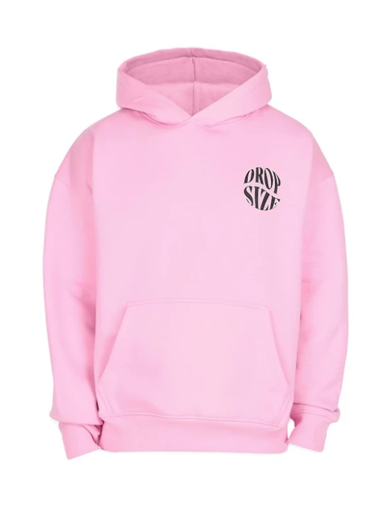 Foto van product Dropsize Sweatshirt pink / zwart