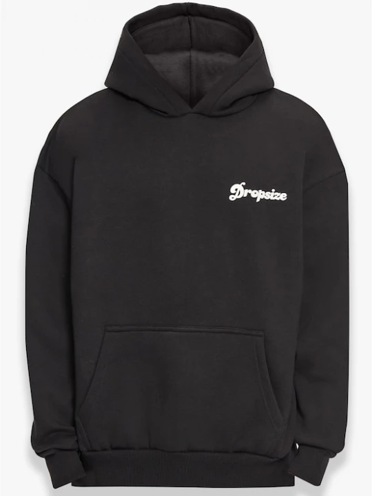 Foto van product Dropsize Sweatshirt 'Pray Love Hustle' zwart / wit
