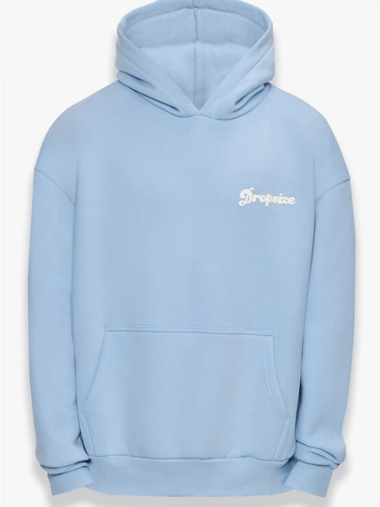 Foto van product Dropsize Sweatshirt 'Sky is the Limit' lichtblauw / wit