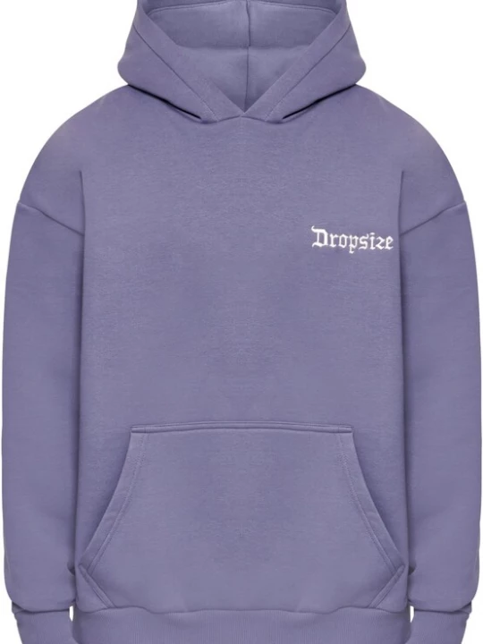 Foto van product Dropsize Sweatshirt violetblauw / wit