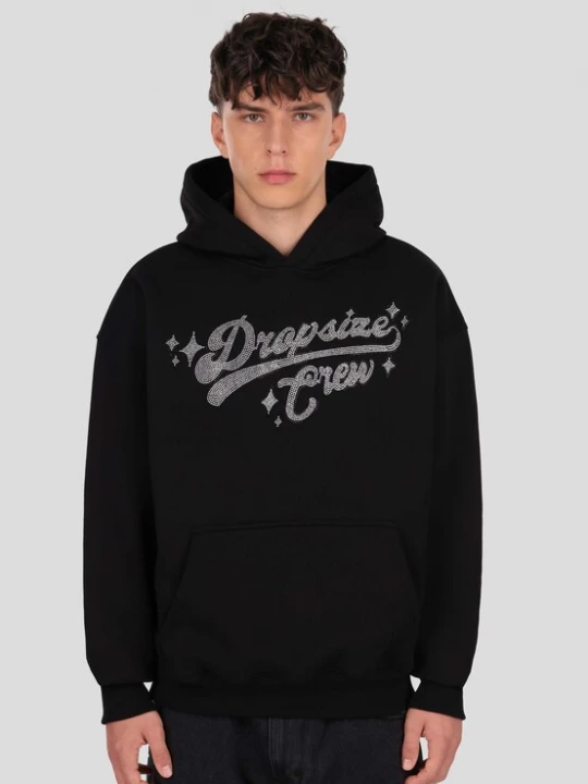 Foto van product Dropsize Sweatshirt zwart / transparant