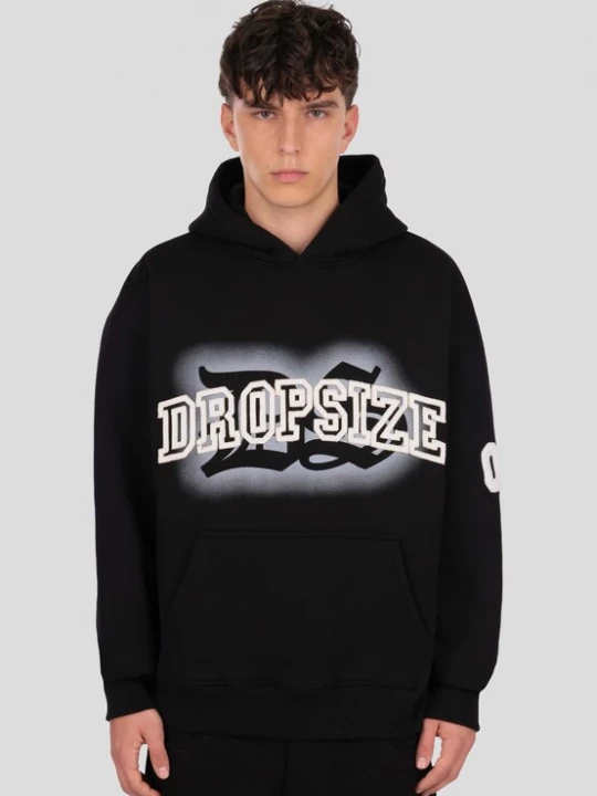 Foto van product Dropsize Sweatshirt zwart / wit