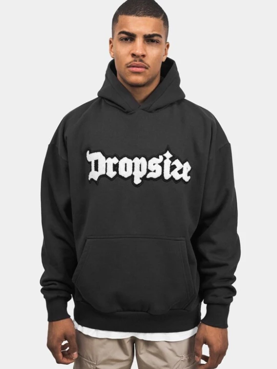 Foto van product Dropsize Sweatshirt zwart / wit