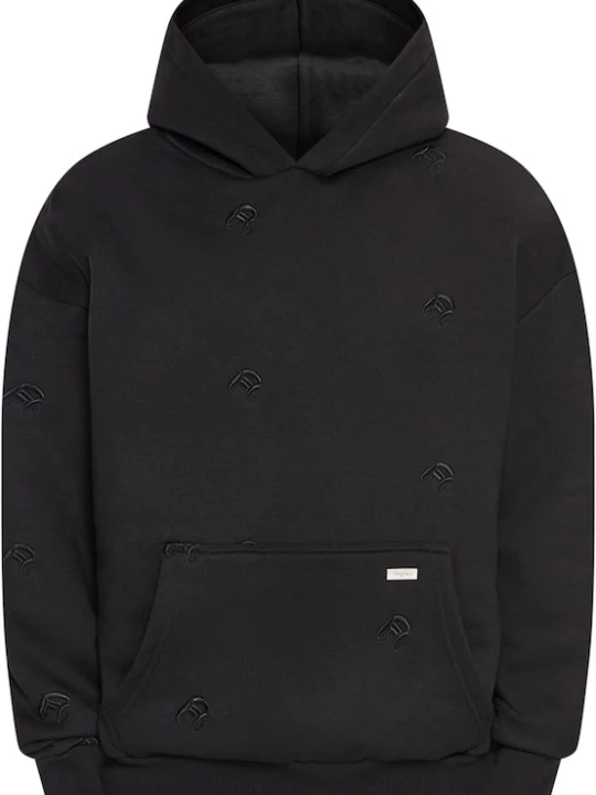 Foto van product Dropsize Sweatshirt zwart / zilver