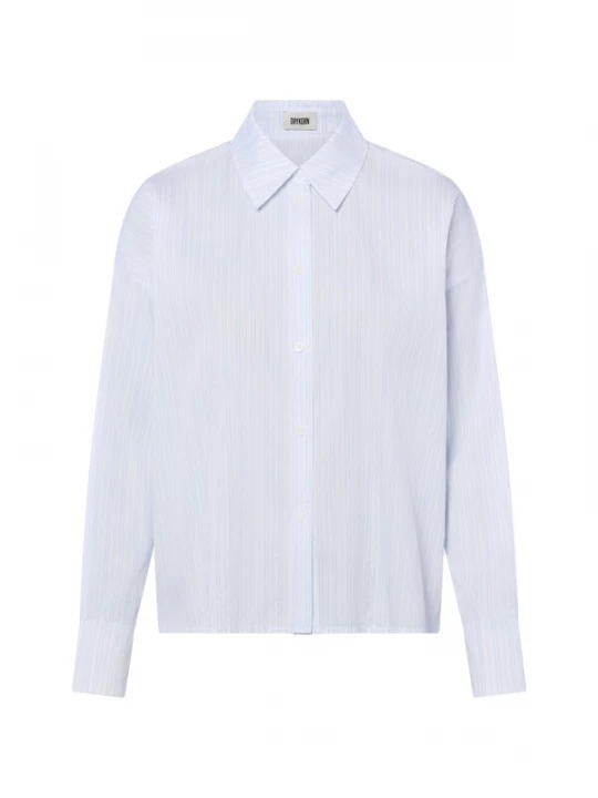 Foto van product DRYKORN Blouse 'Cloelia' lichtblauw / wit