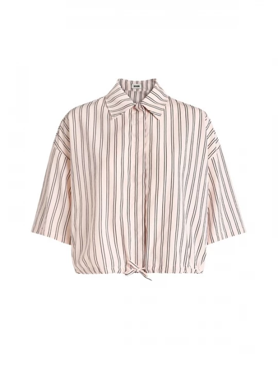 Foto van product DRYKORN Blouse 'LAINAY 10' pasteloranje / zwart