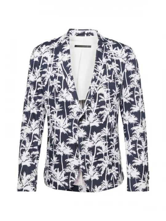 Foto van product DRYKORN Colbert 'HURLEY' donkerblauw / wit