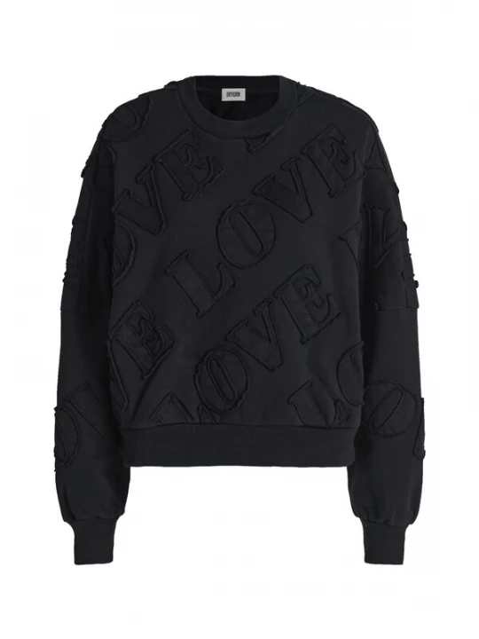 Foto van product DRYKORN Sweatshirt 'ASTERA' zwart