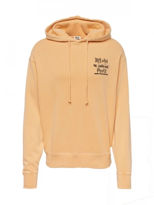 Foto van product DRYKORN Sweatshirt 'DRYKORN x ABOUT YOU BRADLEY_CONSCIOUS' oranje / zwart