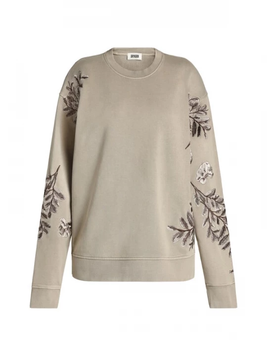 Foto van product DRYKORN Sweatshirt 'KARIO 10' bruin / lichtbruin