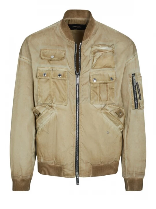 Foto van product DS2 Tussenjas 'Dsquared2 Jacke' lichtbruin