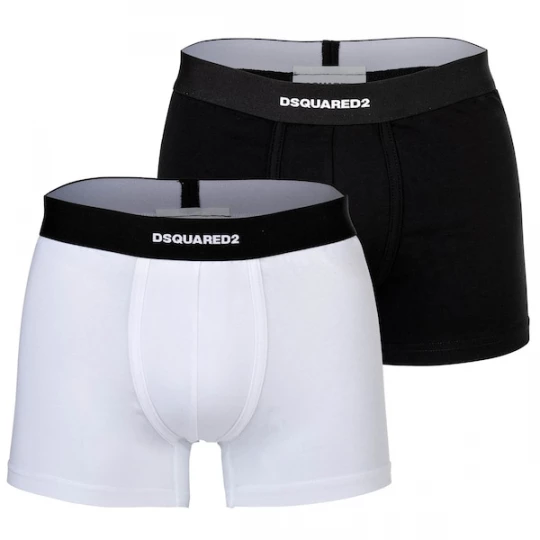Foto van product DSQUARED2 Boxershorts zwart / wit