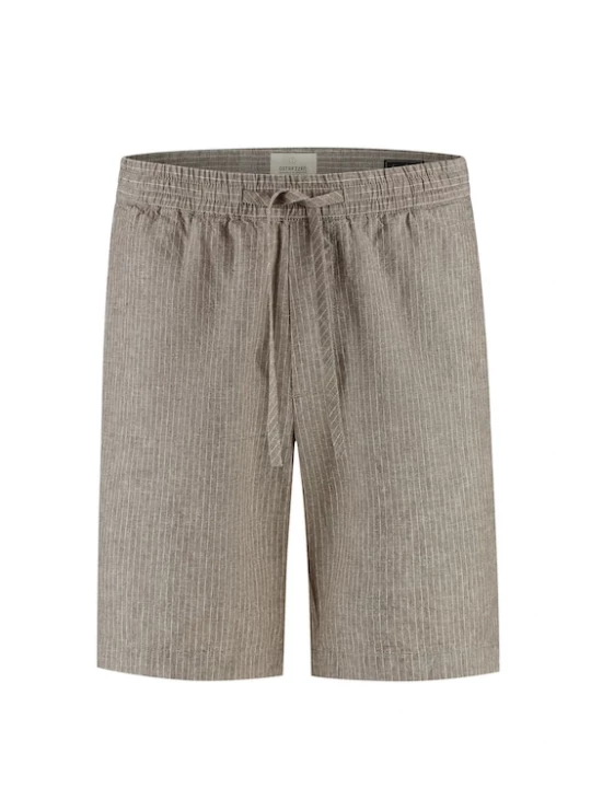 Foto van product Dstrezzed Broek 'Logan' taupe / wit