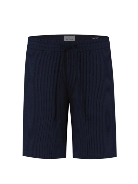 Foto van product Dstrezzed Broek 'Logan Waffle' navy