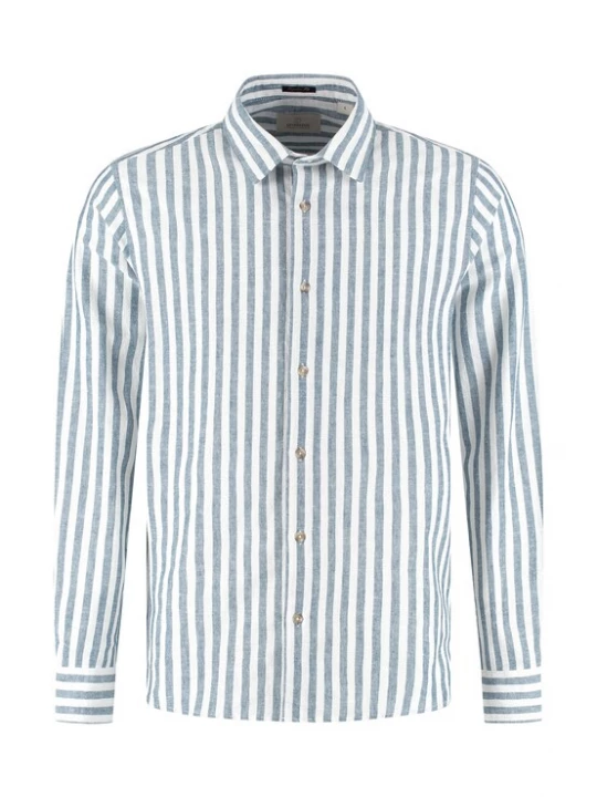 Foto van product Dstrezzed Overhemd 'Philip' blauw / wit