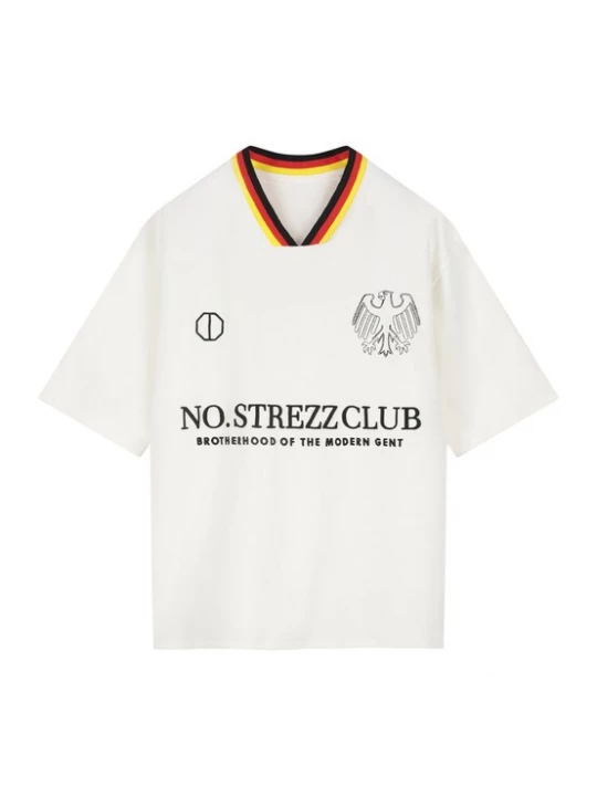 Foto van product Dstrezzed Shirt 'Champ' geel / rood / zwart / offwhite