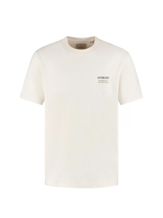 Foto van product Dstrezzed Shirt 'Lasse' pastelgroen / zwart / offwhite