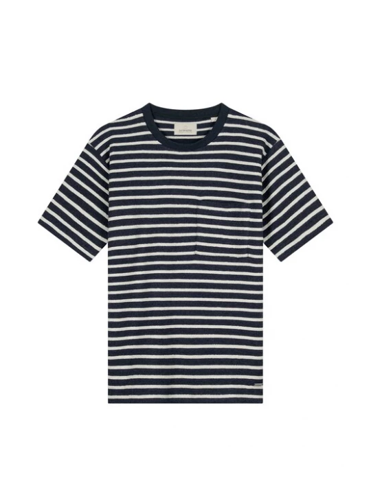 Foto van product Dstrezzed Shirt 'Louie' navy / wit
